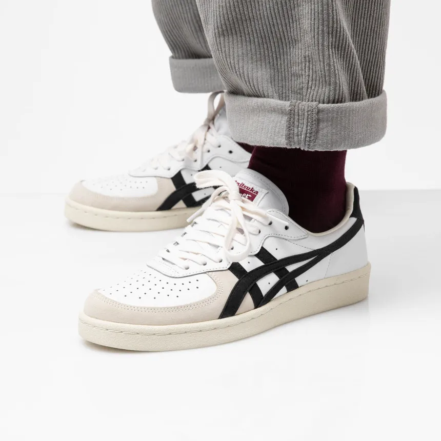 Giày Onitsuka Tiger GSM ‘White Black’ D5K2Y-0190 - Ảnh 2