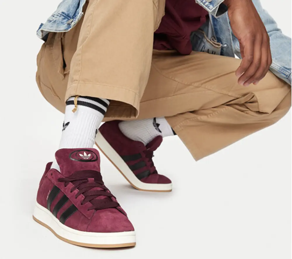 Giày adidas Campus 00s 'Maroon' IF8765 - Ảnh 4