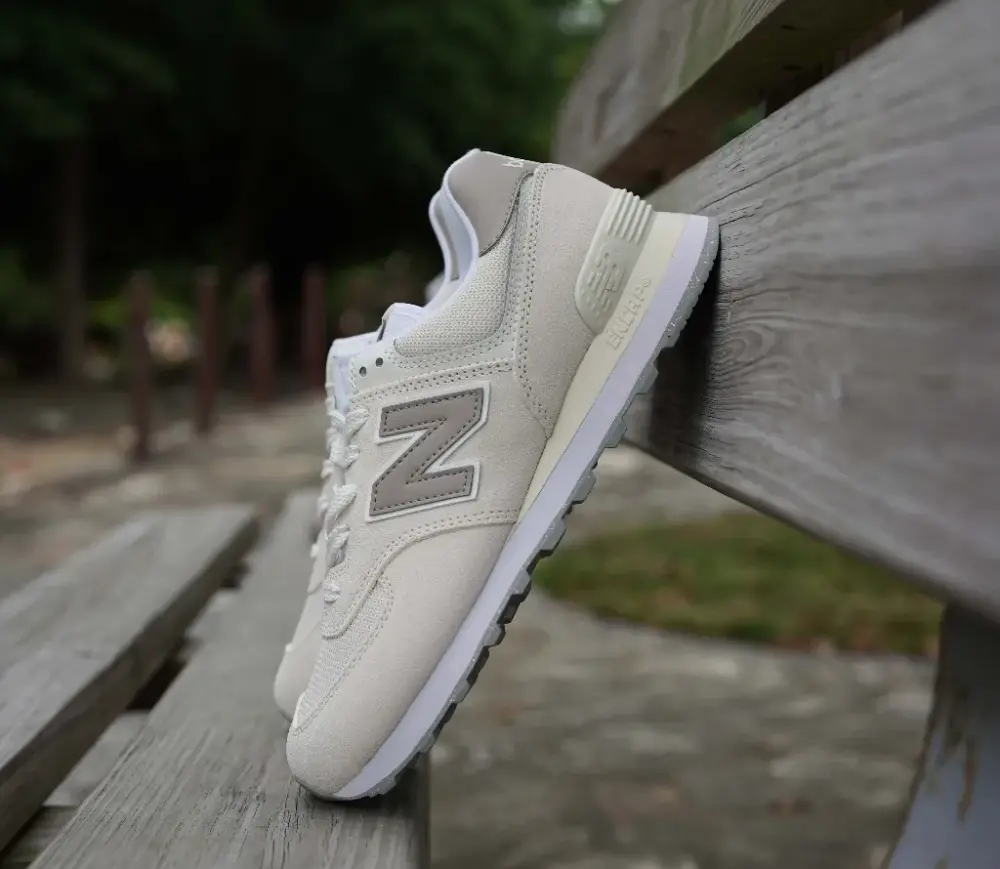 Giày New Balance 574 ‘Grey Milk’ U574ESC - Ảnh 3