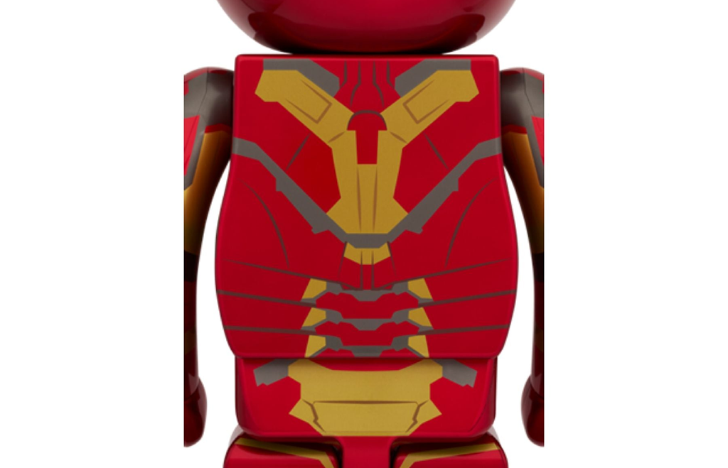 Mô hình Bearbrick The Infinity Saga Iron Man Mark 43 1000% - Ảnh 2