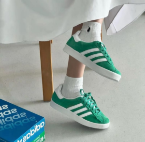 Alternative view of Giày Adidas Gazelle 85 ‘Green White’ IE2165