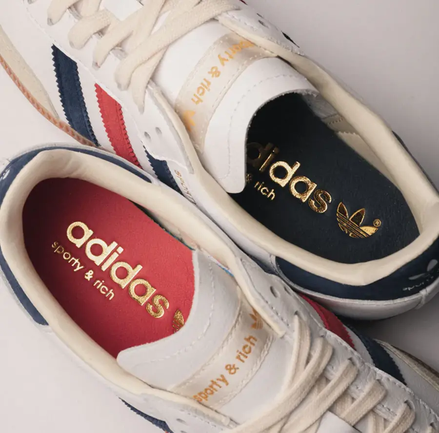 Giày Adidas Samba OG Sporty & Rich USA 'White' IH8338 - Ảnh 5