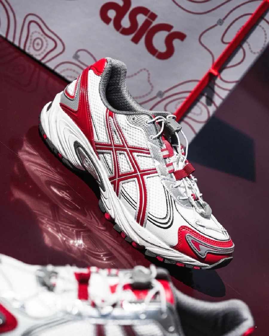 Giày Asics Gel-Kahana TR V4 'Red Silver' 1203A585-100 - Ảnh 5