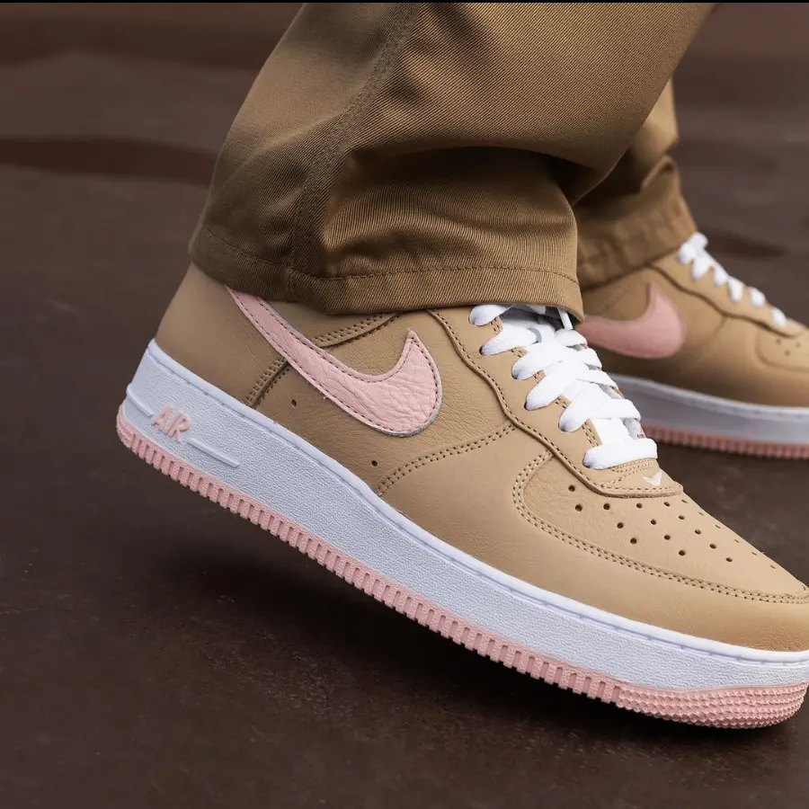 Giày Nike Air Force 1 Low Retro ‘Linen’ 845053-201 - Ảnh 4