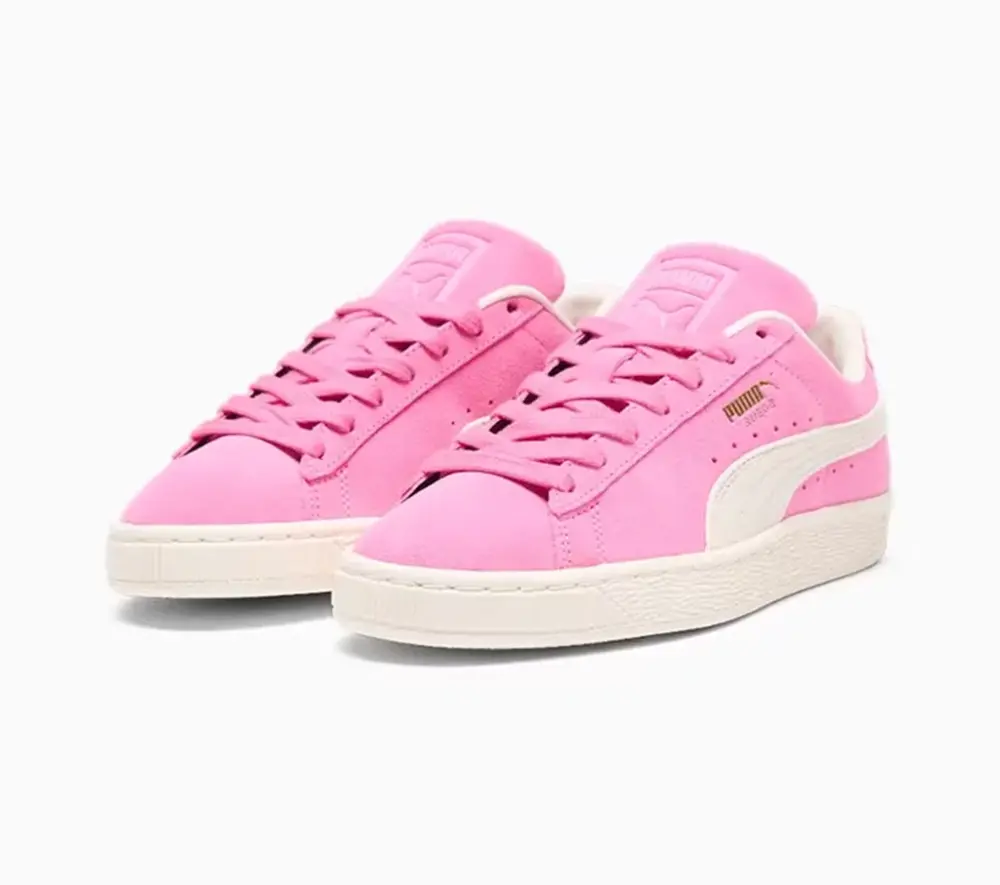 Giày Puma Suede 'Neon Poison Pink' 398694-01 - Ảnh 4