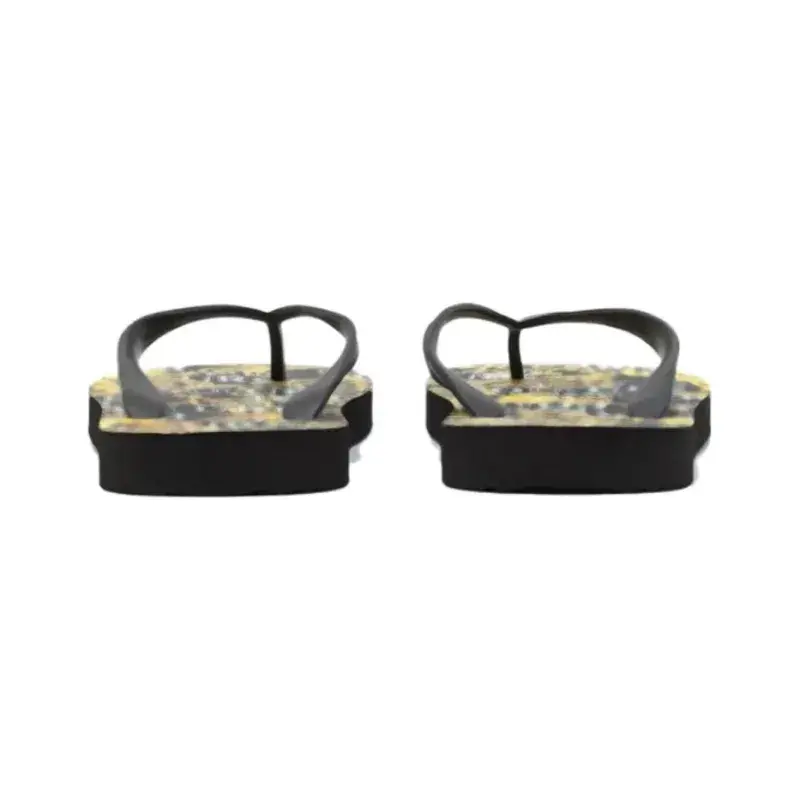Dép Versace Jeans Couture Japonki Czarny 74YA3SQ7 - Ảnh 3
