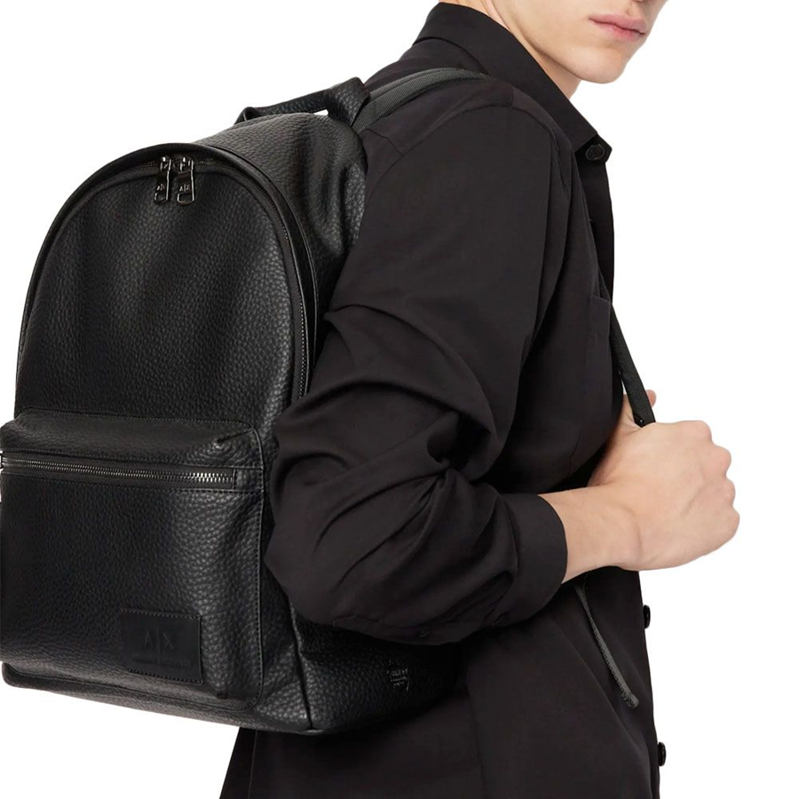 Balo Armani Exchange Zaino 'Black' 952442-2F882-00020 - Ảnh 4