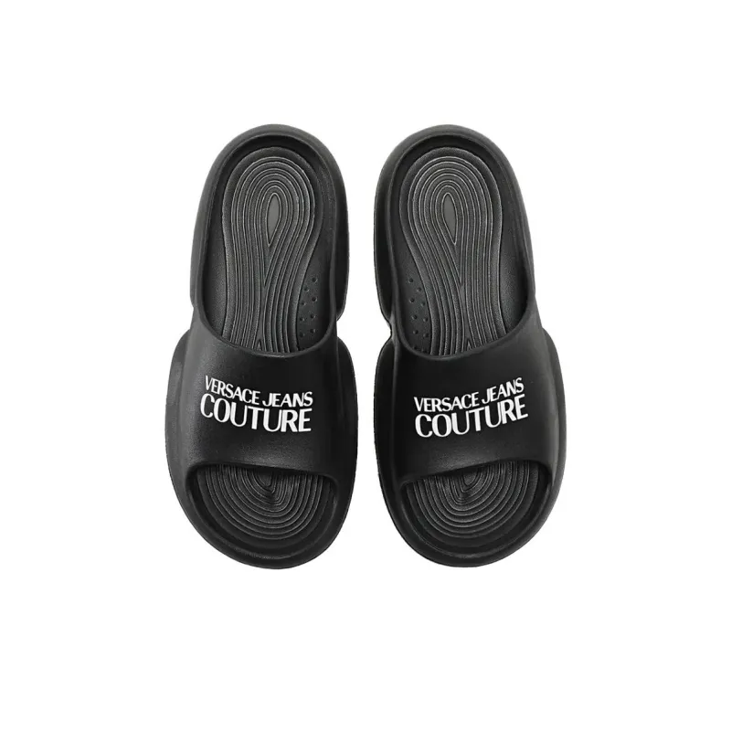 Dép Vercase Jeans Couture Rubber Slides 75YA3S8A-ZS632-899 - Ảnh 3