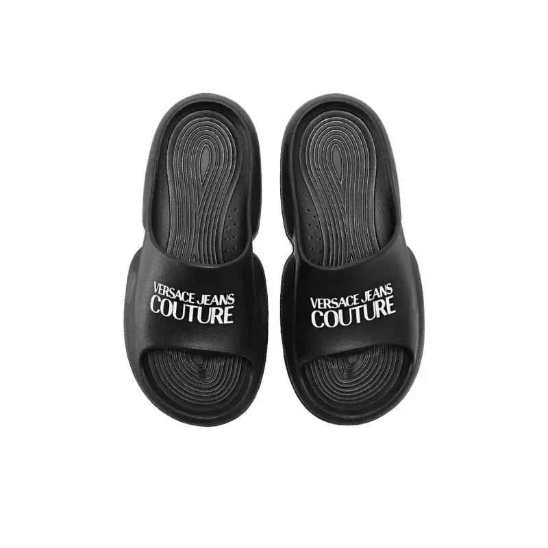 Dép Vercase Jeans Couture Rubber Slides 75YA3S8A-ZS632-899 - Ảnh 3