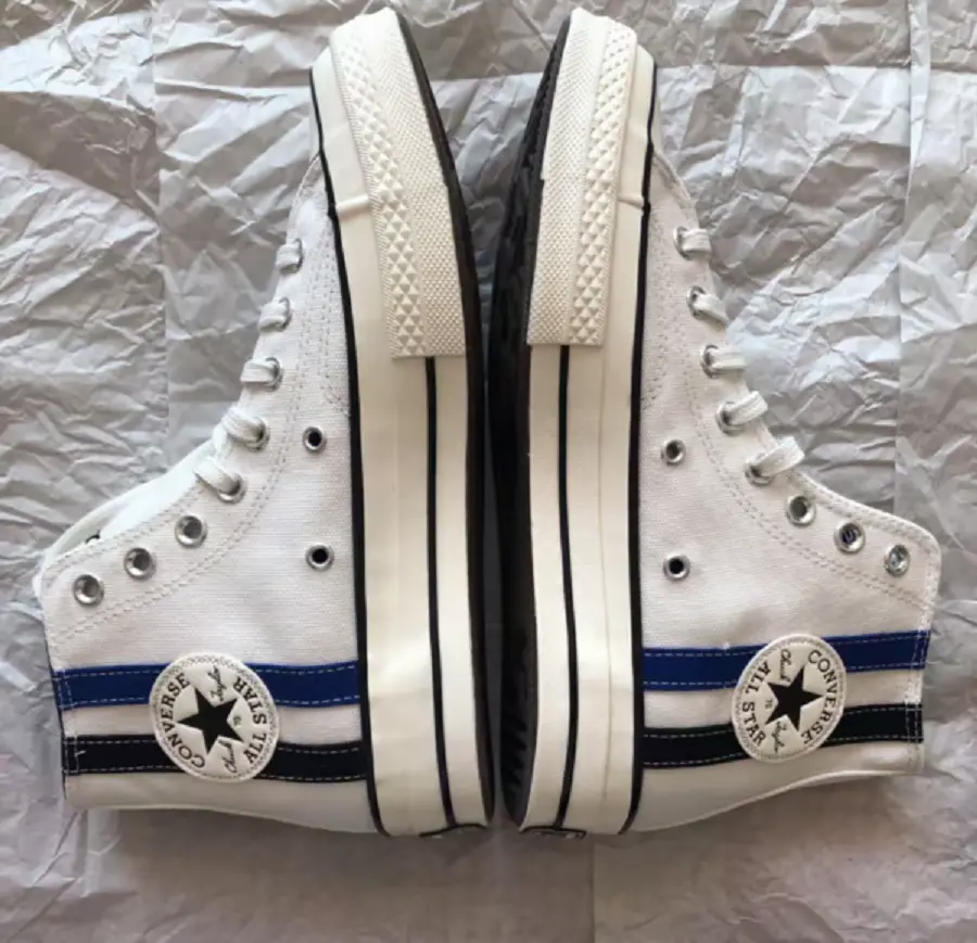 Giày Converse Chuck 70 High ‘Vintage White’ A08725 - Ảnh 5