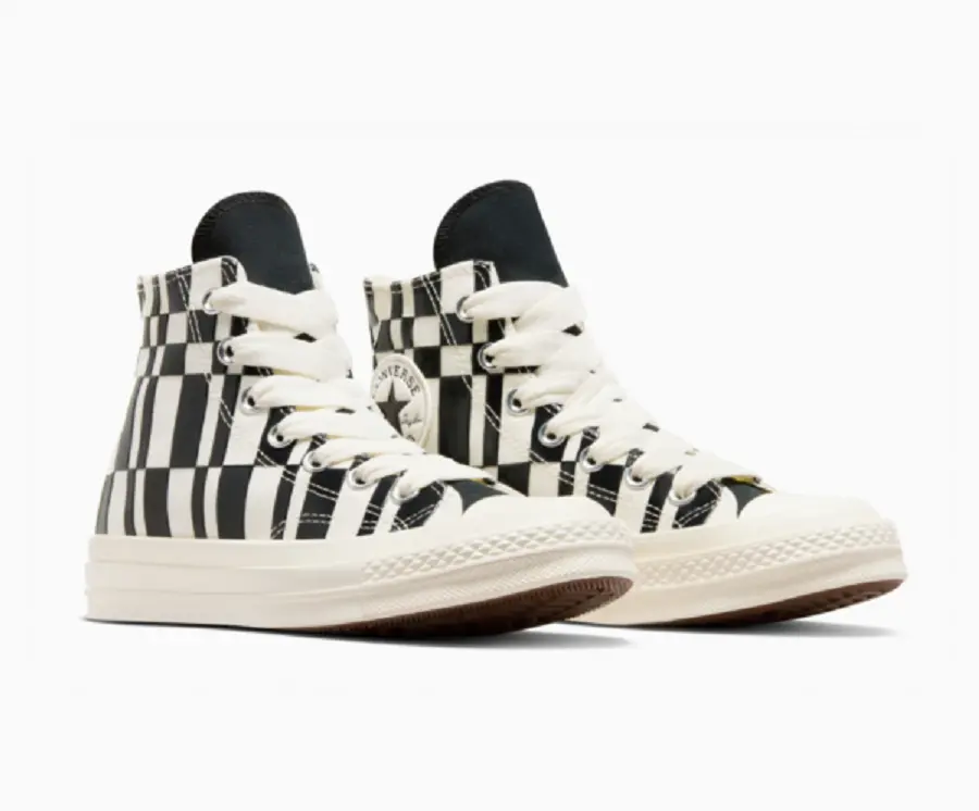 Alternative view of Giày Converse Chuck 70 High ‘Checkered Prints’ A08764C