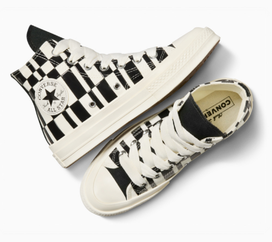 Giày Converse Chuck 70 High ‘Checkered Prints’ A08764C - Ảnh 3