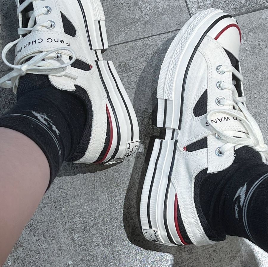 Giày Converse Chuck 70 Low x Feng Chen Wang ‘Egret’ A08857C - Ảnh 4