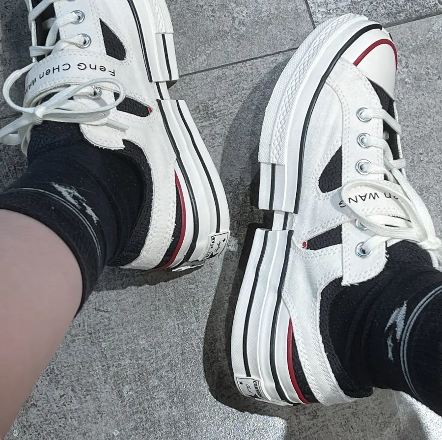 Giày Converse Chuck 70 Low x Feng Chen Wang ‘Egret’ A08857C - Ảnh 4
