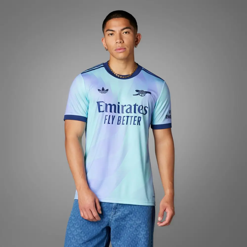 Áo Adidas Arsenal 24/25 Third Jersey 'Blue' IZ0114 - Ảnh 3