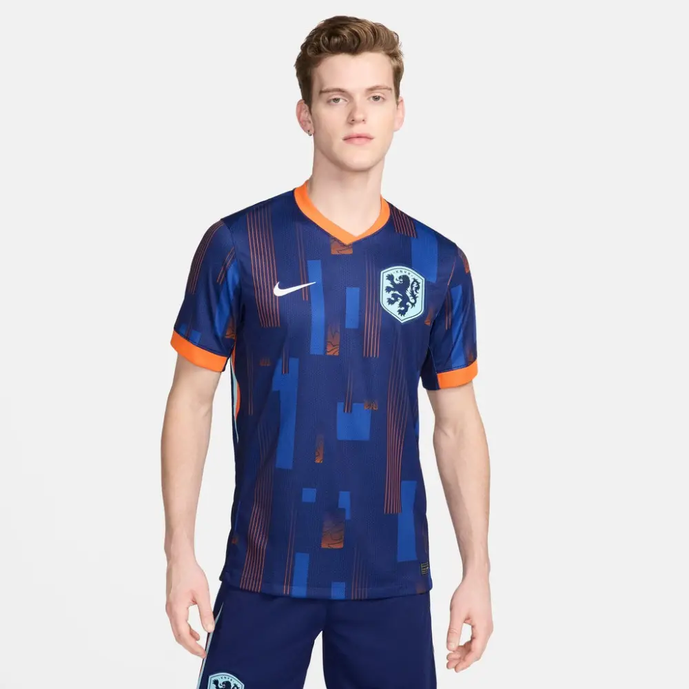 Alternative view of Áo Nike Netherlands 2024 Away Jersey ‘Dark Blue’ FJ1260-492