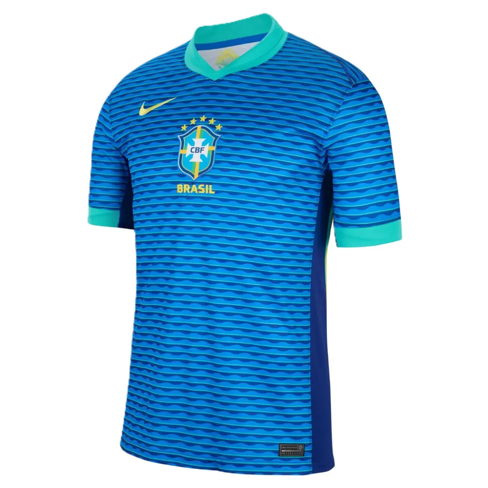Áo Nike Brazil CBF 2024 Away Jersey ‘Blue’ FJ4283-458