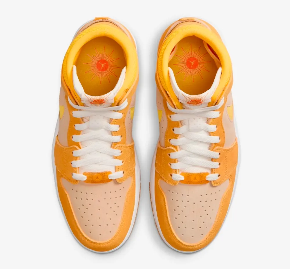 Giày Nike Air Jordan 1 High Zoom ‘Yellow Ochre’ FJ5743-700 - Ảnh 3