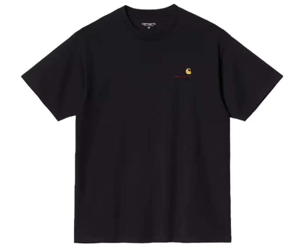 Áo Carhartt WIP American Script ‘Black’ I029956-89-XX