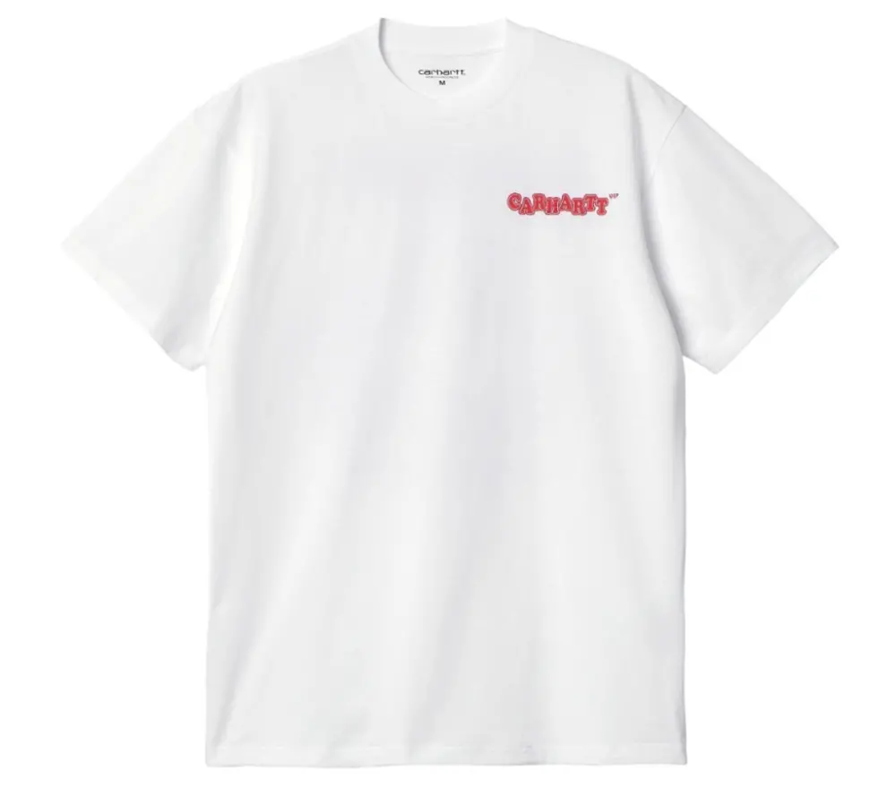 Áo Carhartt WIP Fast Food ‘White’ I033249-1WZ-XX