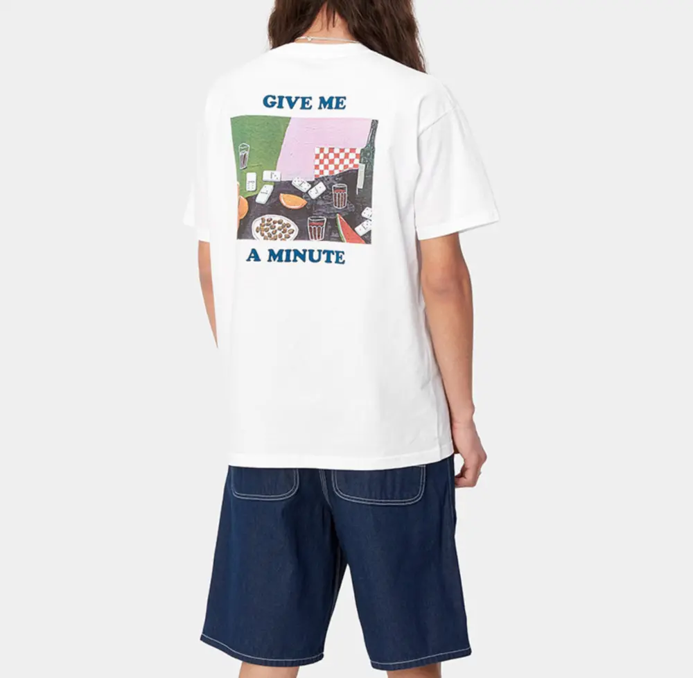 Áo Carhartt WIP Isis Maria Dinner T-Shirt ‘White’ I033127-02-XX - Ảnh 5