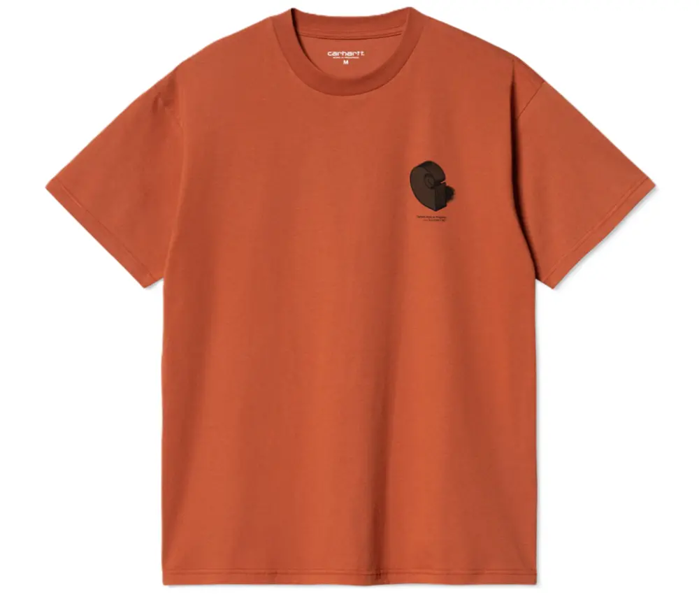 Áo Carhartt WIP S/S Diagram C ‘Orange’ I033177-1CL-XX