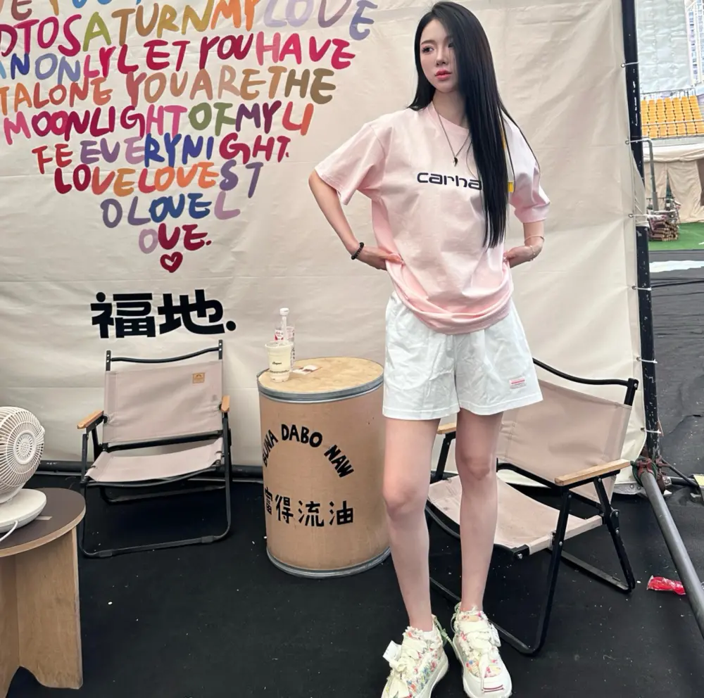 Áo Carhartt WIP Unisex ‘Pink’ A191022-2CI-XX - Ảnh 4