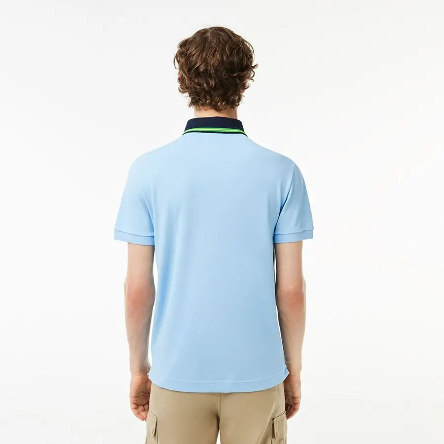 Áo Lacoste Regular Fit ‘Blue’ PH1125-HBP - Ảnh 4