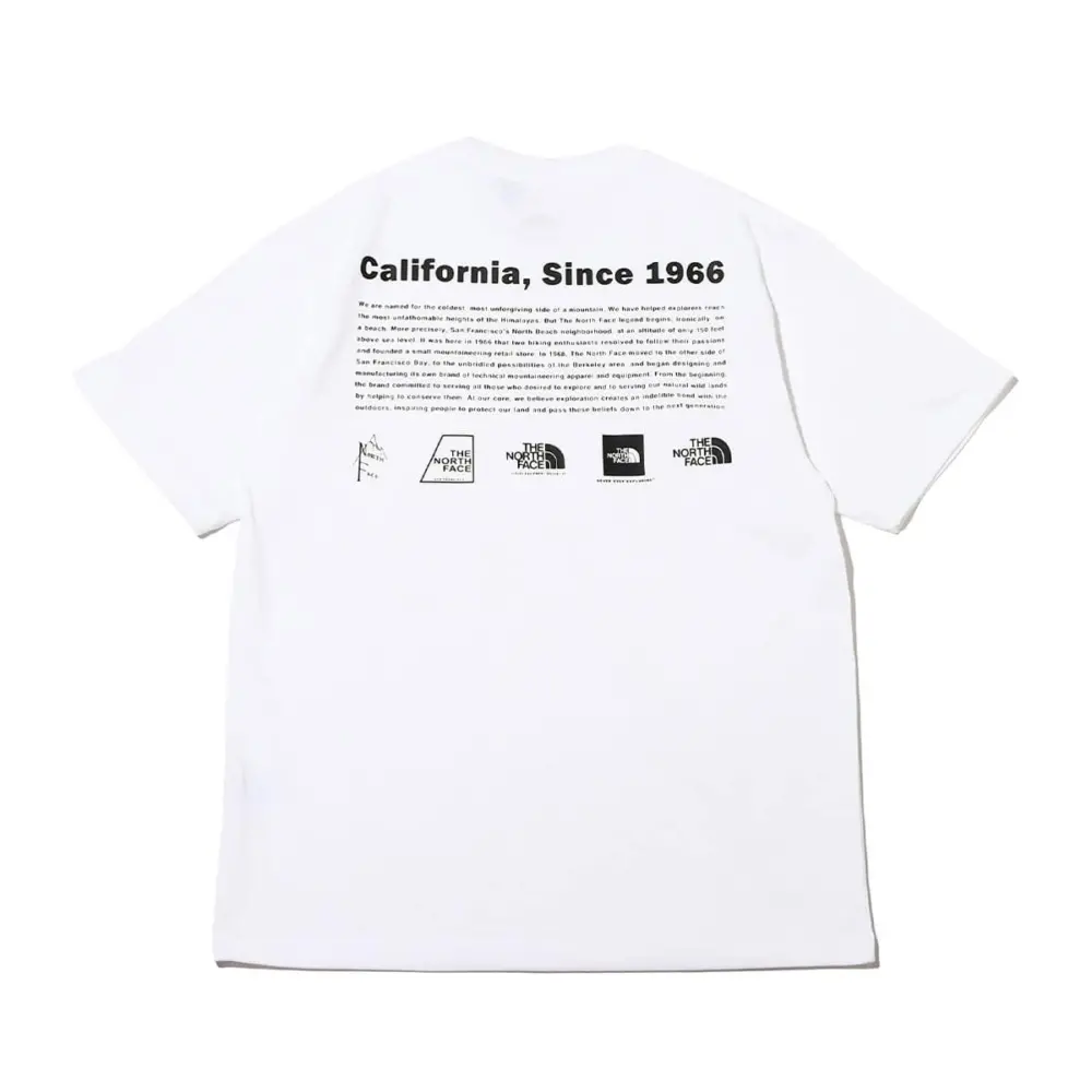 Alternative view of Áo The North Face S/S Historical ‘White’ NT32332-W