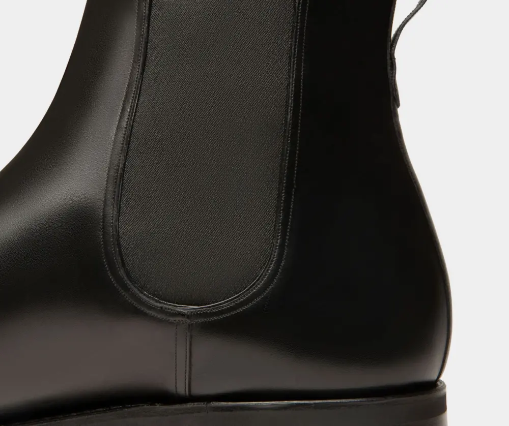 Giày Bally Scribe Novo Booties ‘Black’ 6231279 - Ảnh 4