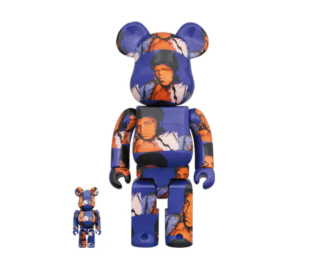 Mô Hình Bearbrick Andy Warhol's Muhammad Ali - Ảnh 4
