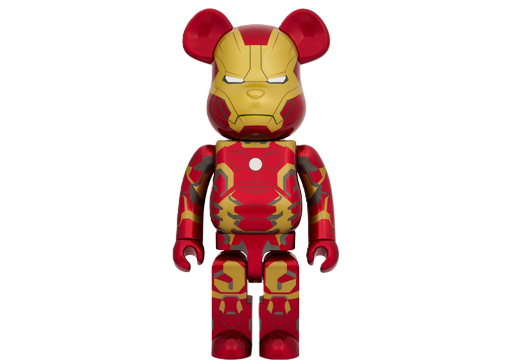 Mô hình Bearbrick The Infinity Saga Iron Man Mark 43 1000%