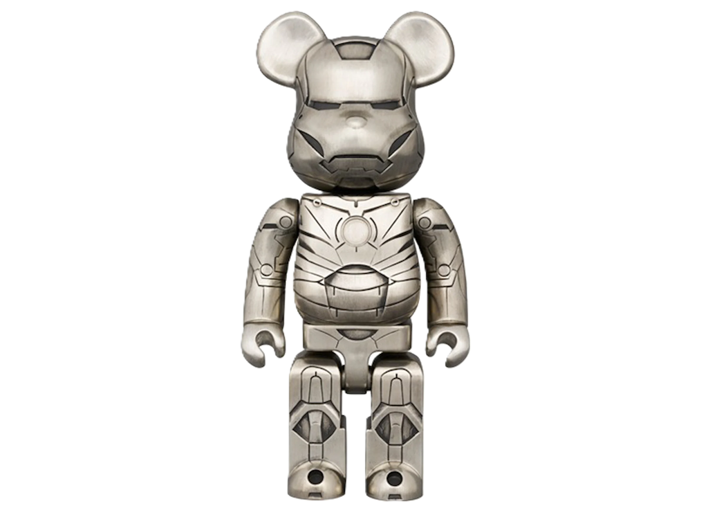 Mô hình Bearbrick The Infinity Saga Royal Selangor Iron Man Mark II