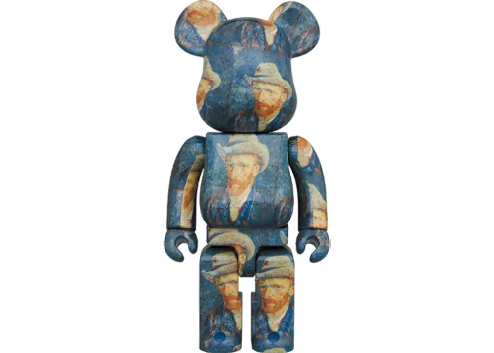 Mô hình Bearbrick Van Gogh Museum Self Portrait 1000%