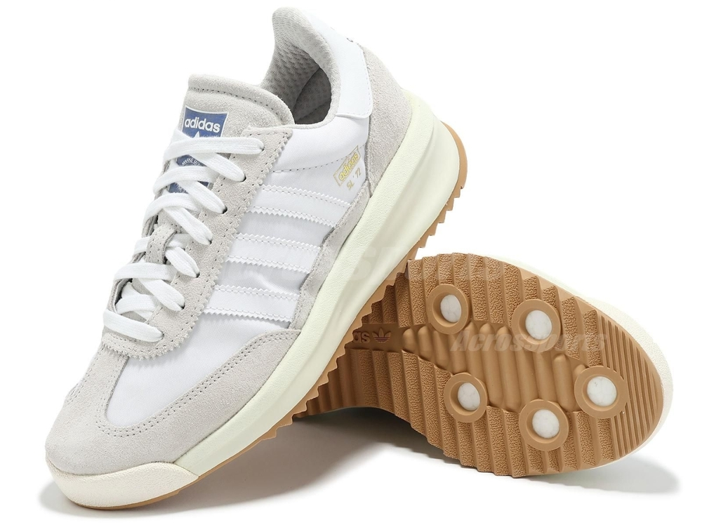 Giày Adidas SL 72 RTN 'White Light Grey' ID1031 - Ảnh 4