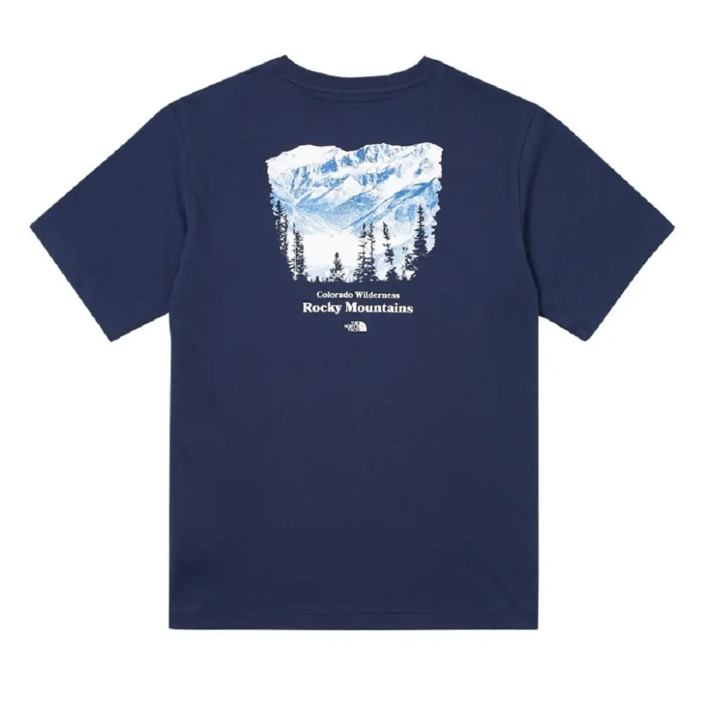 Alternative view of Áo The North Face Rocky Moutain ‘Blue’ NF0A88GK-8K2