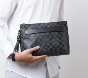 Alternative view of Túi Coach Pouch 30 Classic 'Denim Blue' F29508-QBDEN