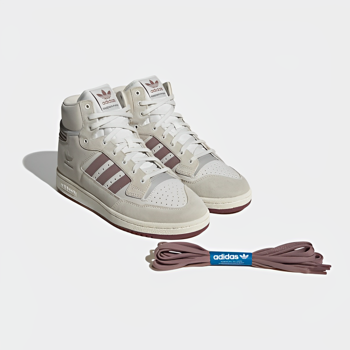 Giày Adidas Centennial 85 High ‘Crystal White’ GY2536 - Ảnh 4