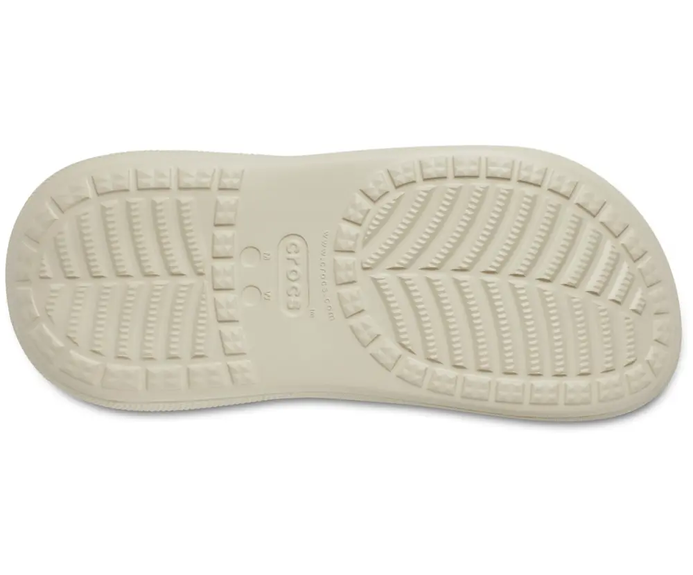 Giày Crocs Classic Crush Boot Bone 'White' 207946-2Y2 - Ảnh 4