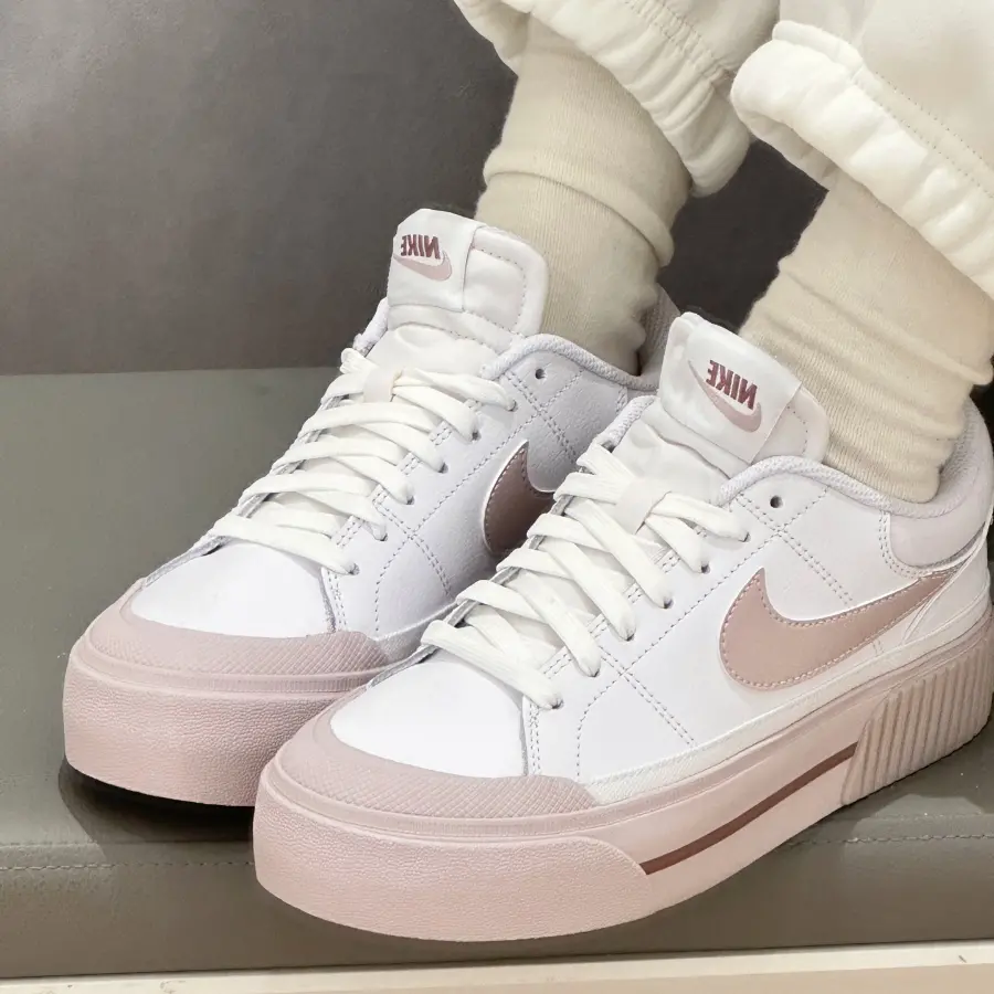 Alternative view of Giày Nike Court Legacy Lift ‘White Mauve’ DM7590-105