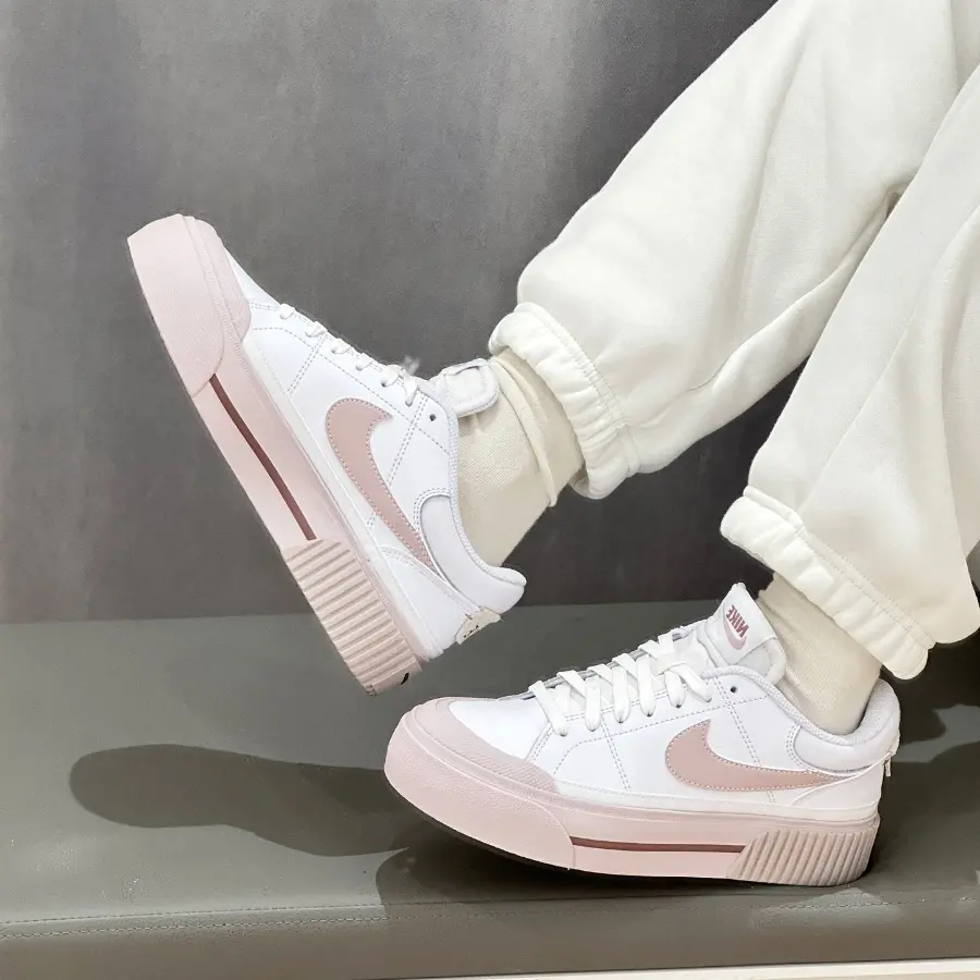 Giày Nike Court Legacy Lift ‘White Mauve’ DM7590-105 - Ảnh 3