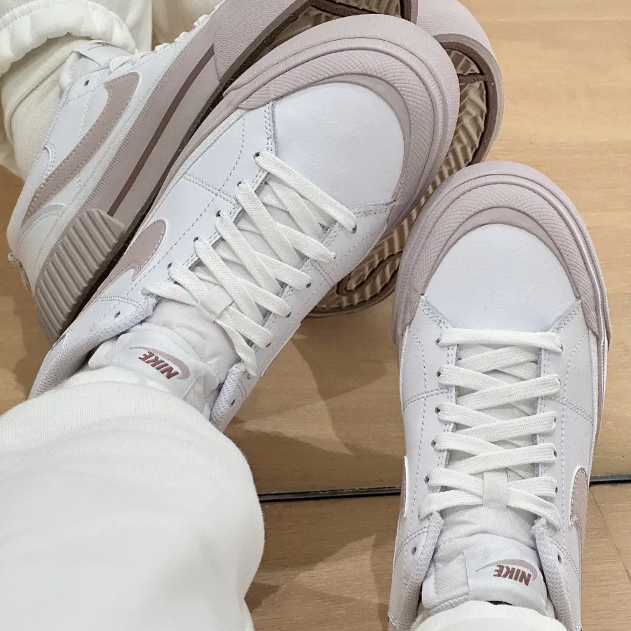 Giày Nike Court Legacy Lift ‘White Mauve’ DM7590-105 - Ảnh 4