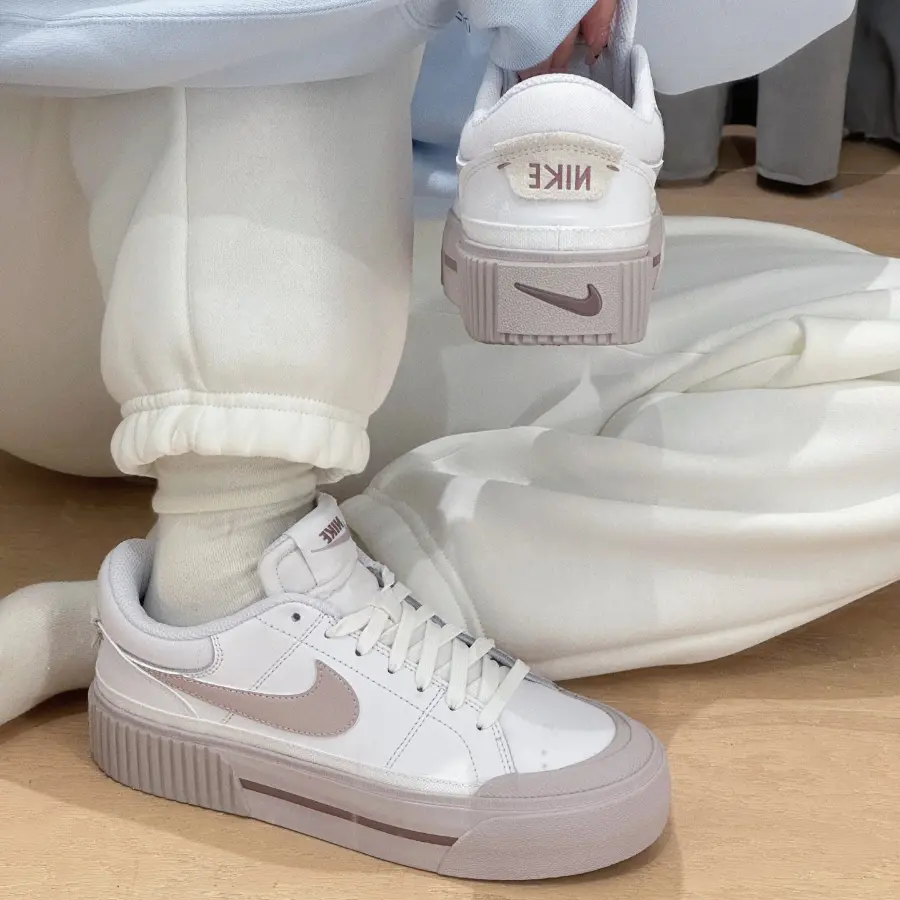 Giày Nike Court Legacy Lift ‘White Mauve’ DM7590-105 - Ảnh 5