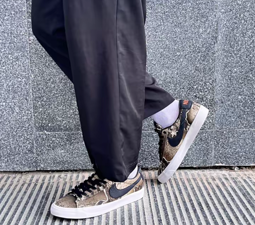 Giày Nike Blazer Low Pro GT Premium SB ‘Olive’ DO9398-002 - Ảnh 3