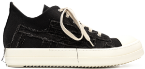 Giày Rick Owens Distressed 'Black' DU01C6809SLASH-7811