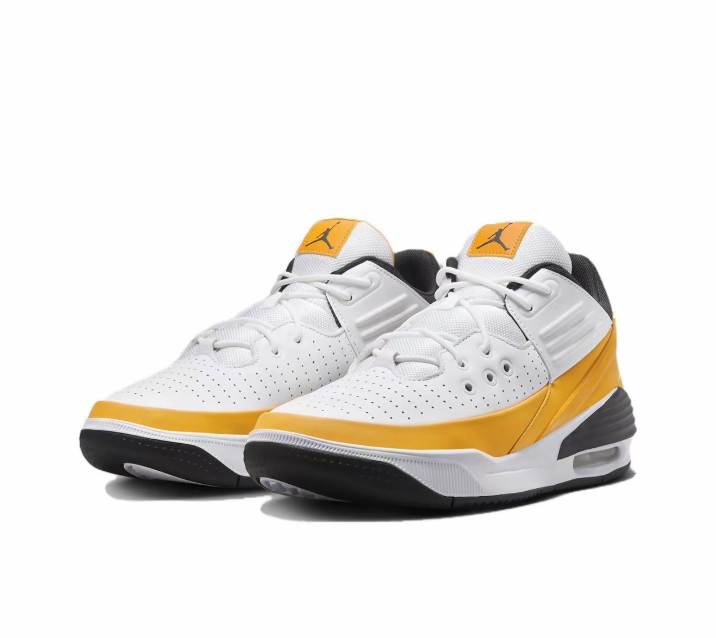 Giày Nike Air Jordan Max Aura 5 ‘White Yellow Ochre’ DZ4353-701 - Ảnh 3