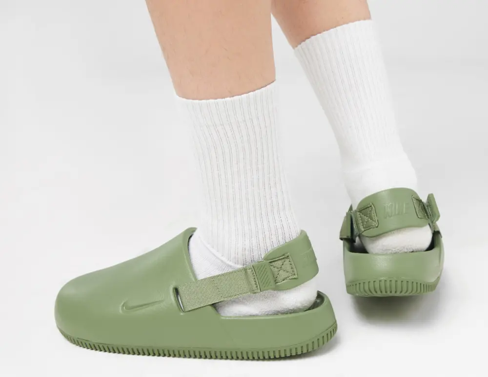 Dép Nike Calm Mule ‘Oil Green’ FB2185-300 - Ảnh 5