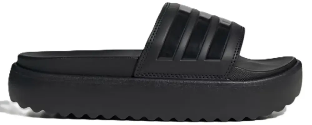 Dép Adidas Platform Adilette 'Core Black' HQ6179