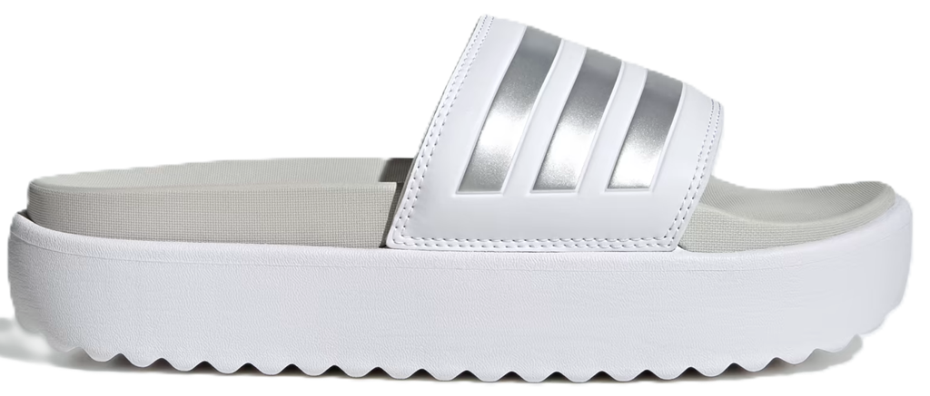 Dép Adidas Platform Adilette 'Zero Metalic' IE9703