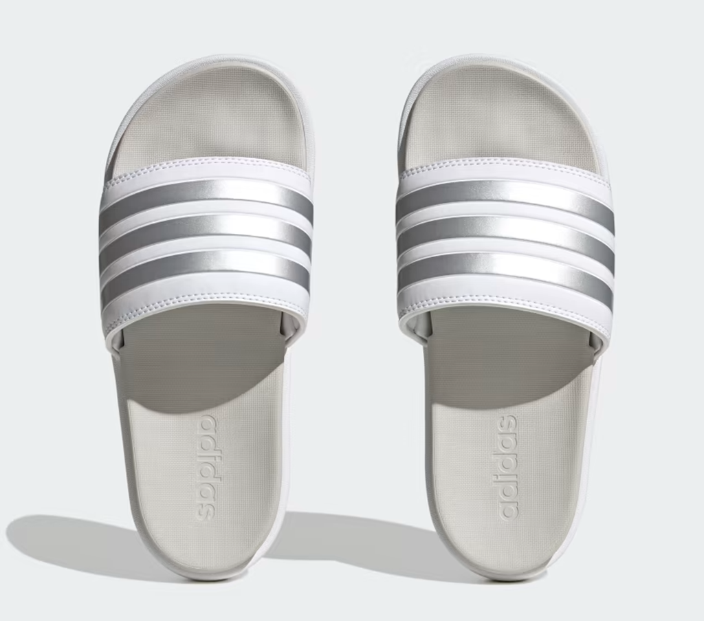 Dép Adidas Platform Adilette 'Zero Metalic' IE9703 - Ảnh 3